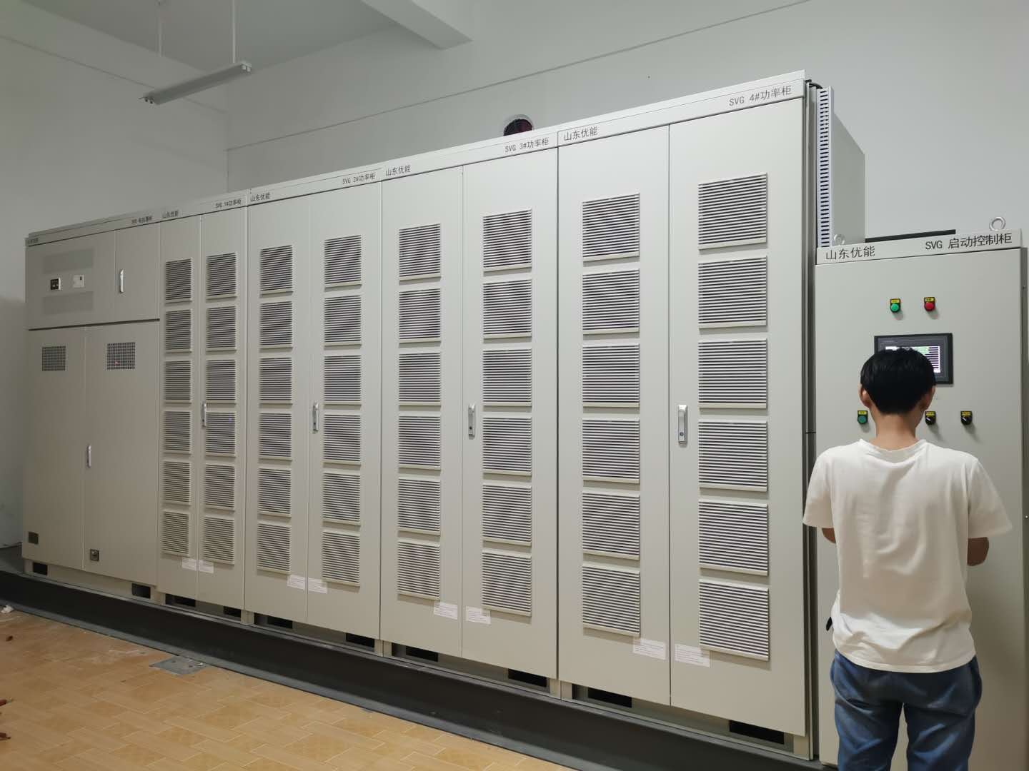 高壓無功發(fā)生器在河北武安某軋鋼廠的使用效果